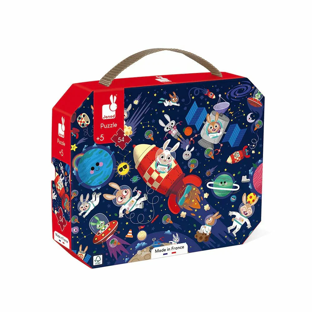 Janod Puzzle Rocket- 54 pcs